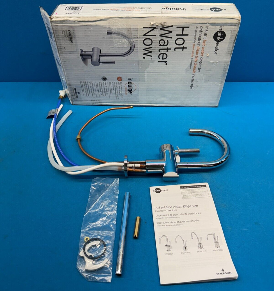 Insinkerator F-H3300C Indulge Modern Chrome Instant Hot Water Dispenser