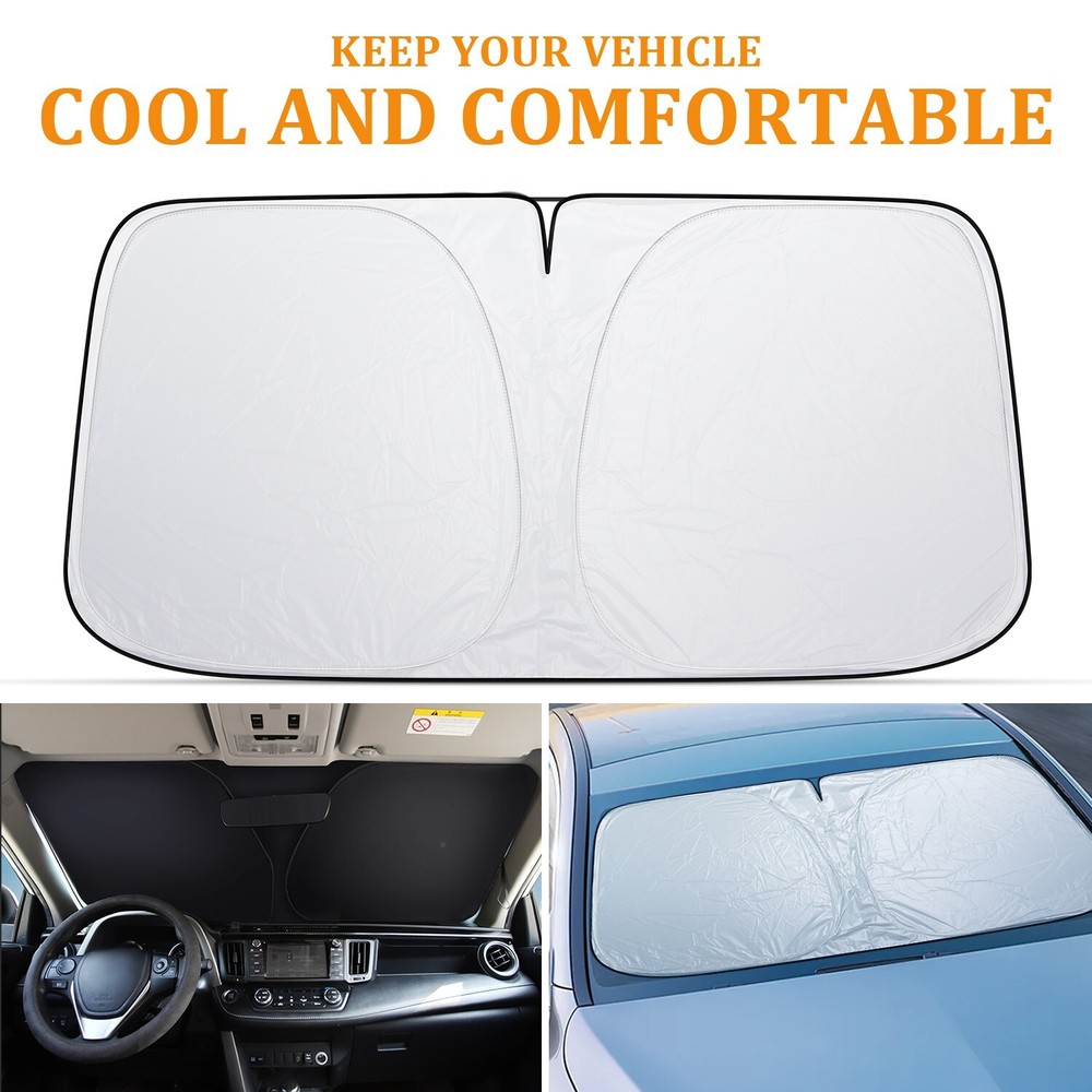 57*31.5" Foldable Sun Shade for Lexus - Windshield UV/Heat Block Shield Visor US