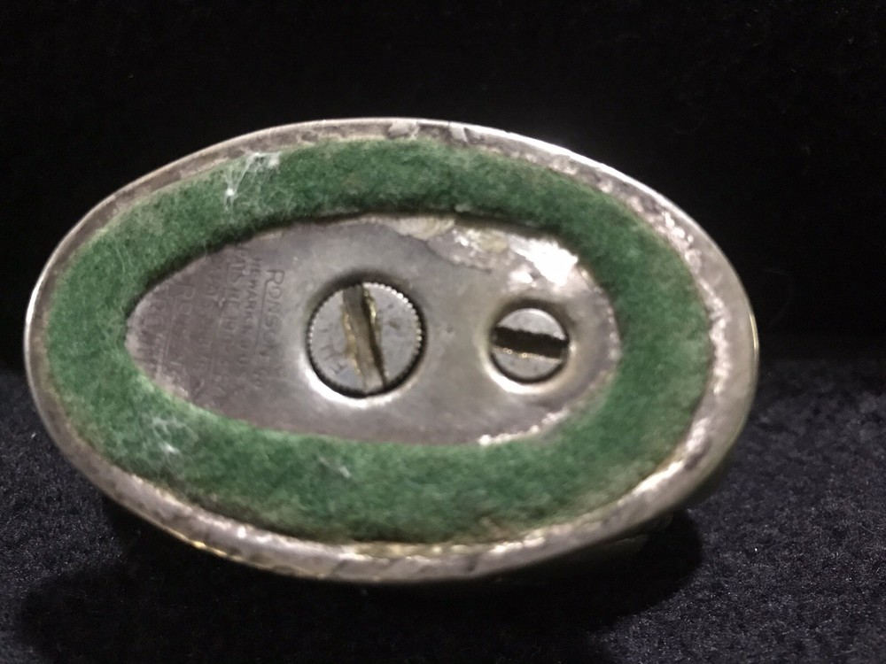 Vintage Ronson Queen Ann Silverplate Table Lighter