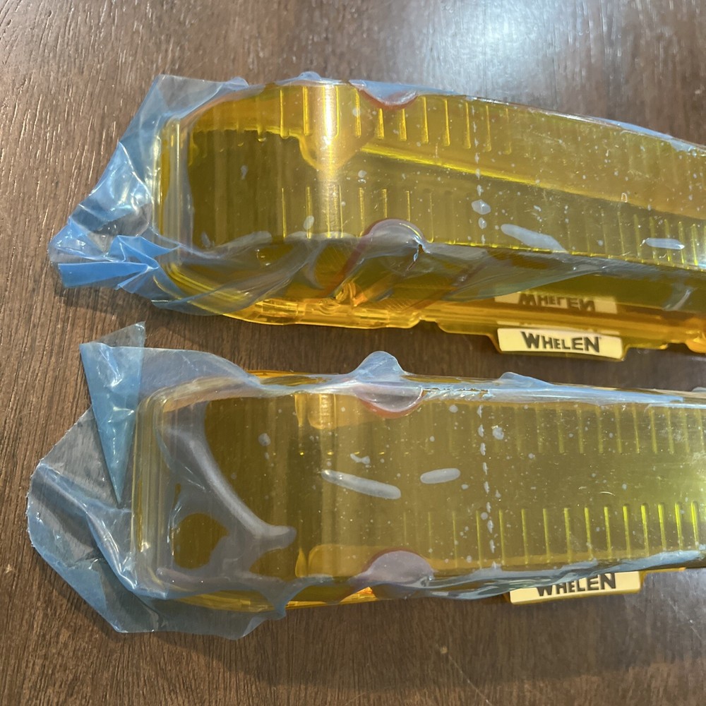 Whelen Liberty endcaps (2) Amber