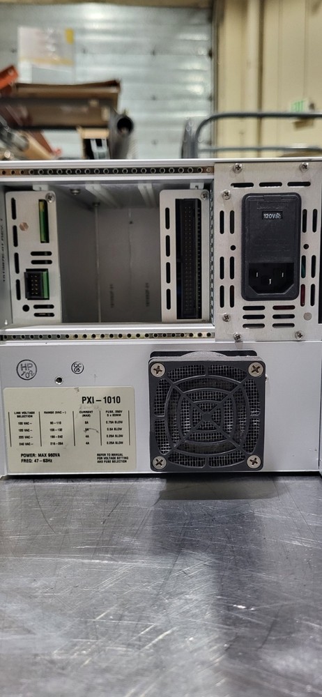 National Instruments PXI-8186 Embedded Controller with modules