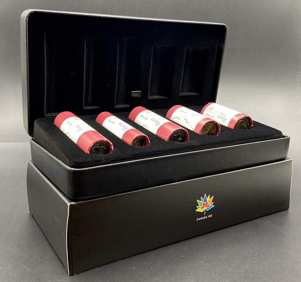 2017 Classic Canadian Coins Special Wrap Roll Set