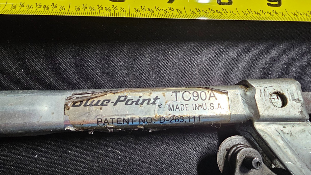 Blue-Point TC90A Tailpipe Chain Pipe Cutter - USA Made Tool