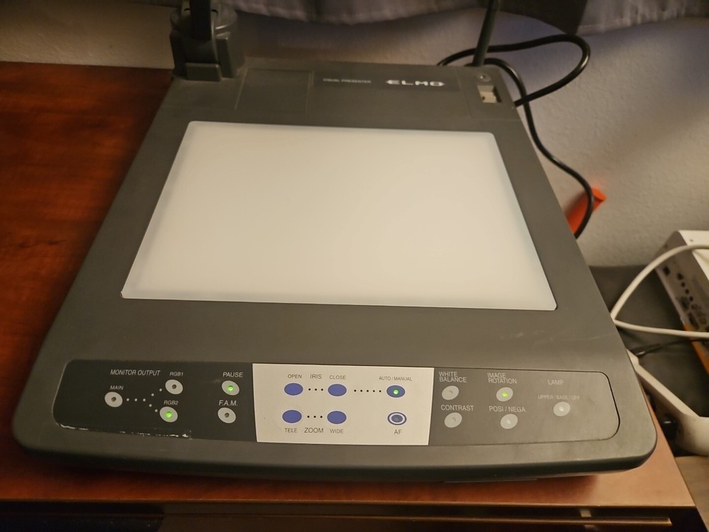 Elmo HV-5100XG Document Projector, Visual Presenter