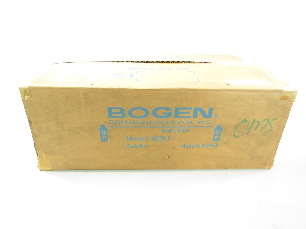 Bogen AFDS2 Automatic Failure Detector and Substitutor Standby Amplifier