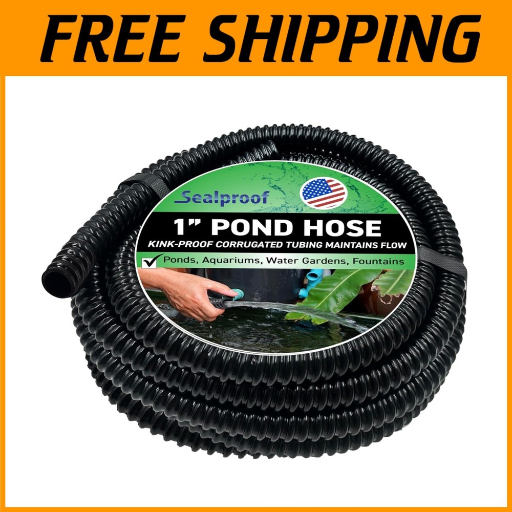 Reliable 1-Inch Black Flex Tubing 20ft