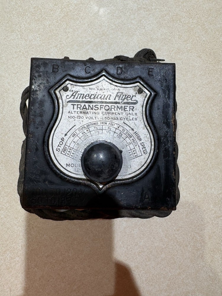 American Flyer Model 1290 Transformer Pre-War