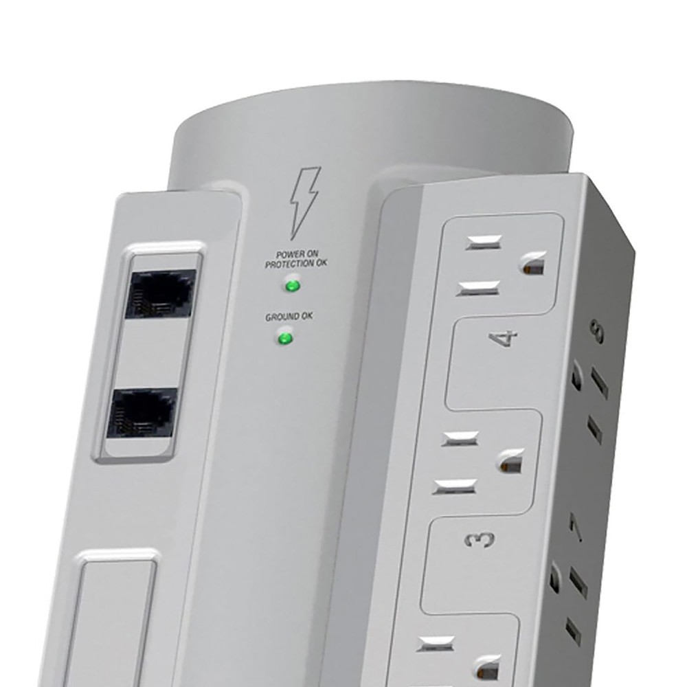 Panamax SP8-AV AC-Telephone-Coax Surge Protector - Silver