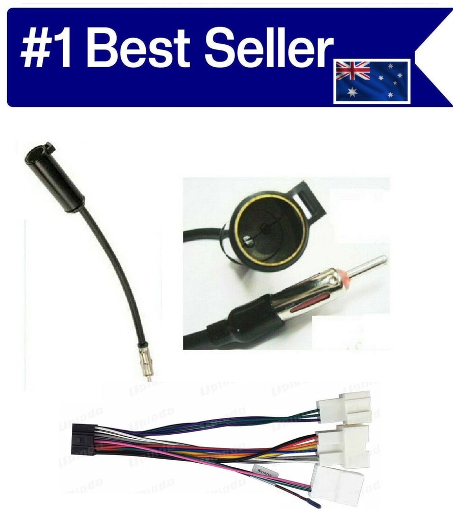 For NAVARA 2006-2015 D22 POWER & ANTENNA ADAPTER FOR NEW ANDROID HEAD UNIT