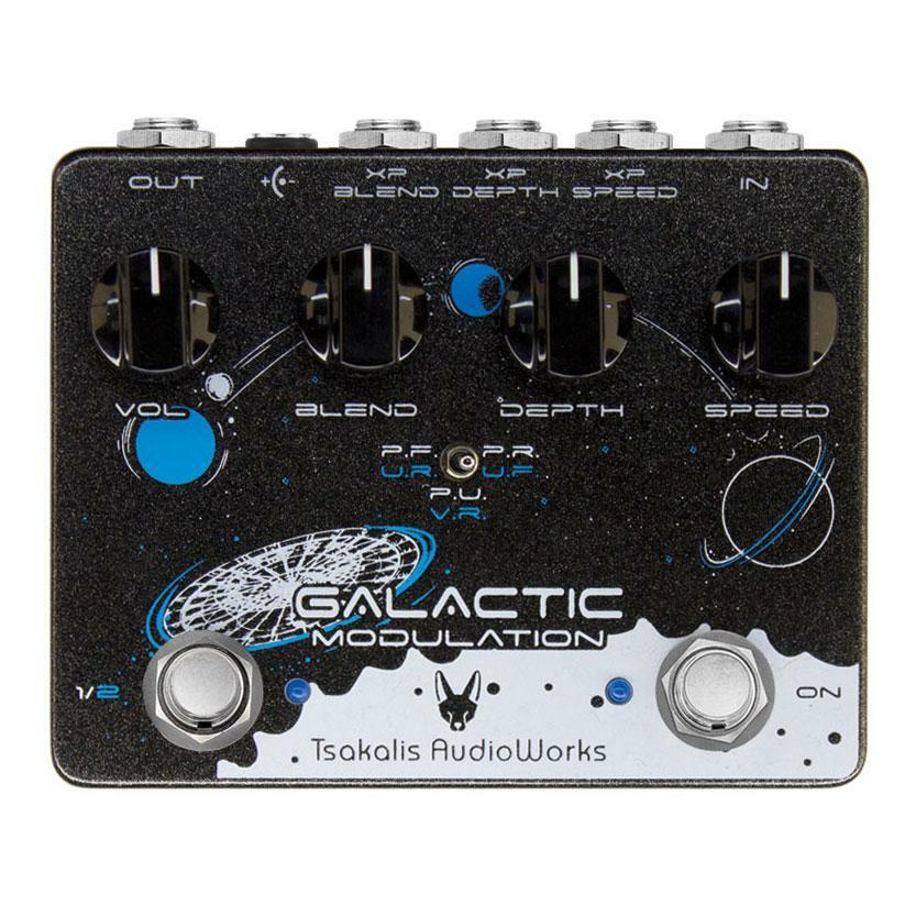 Tsakalis AudioWorks Galactic Multi Modulation Pedal