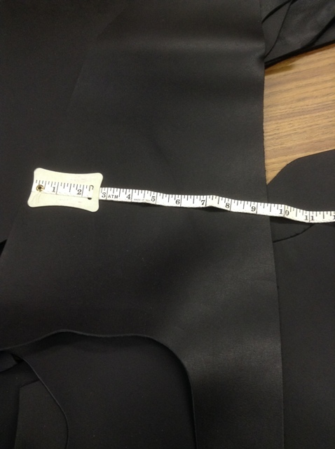 Black Leather Hides - Smaller Pieces priced per pound