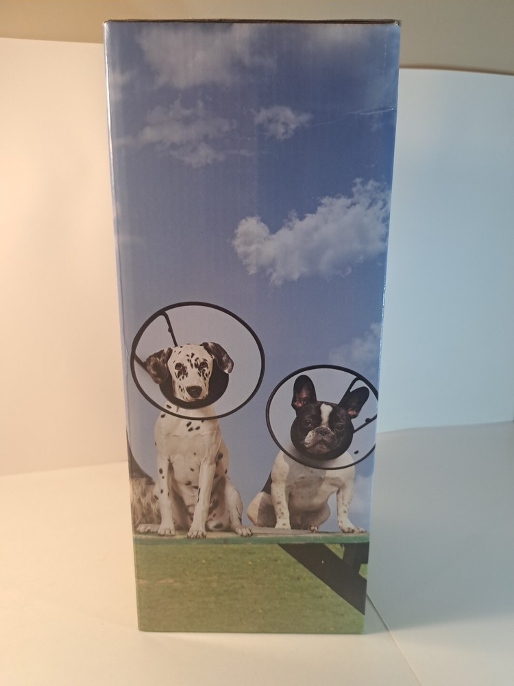 Dog Cone Adjustable Button Kefron, NEW SEALED