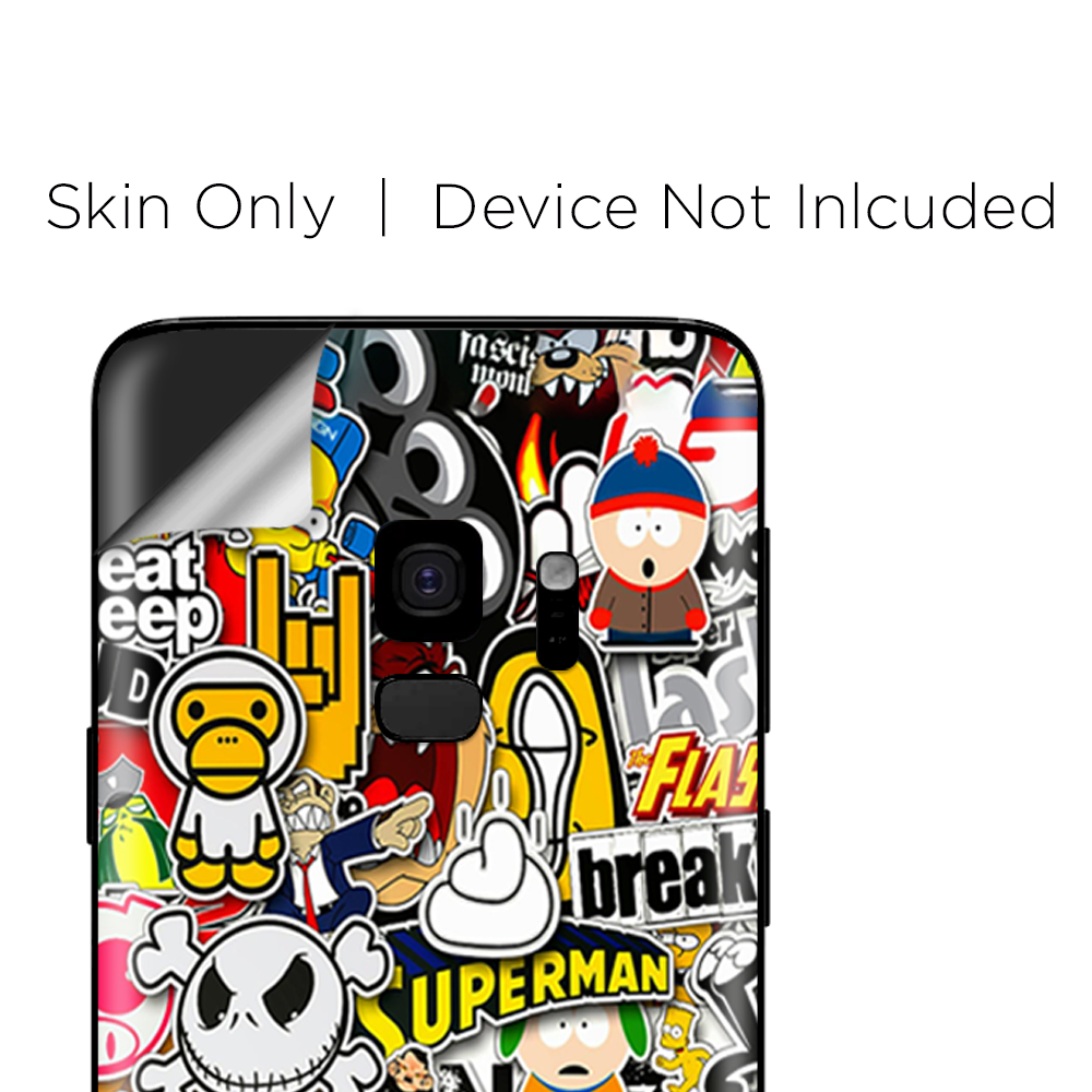 Samsung Galaxy S9 Skins Wrap - Sticker Slap