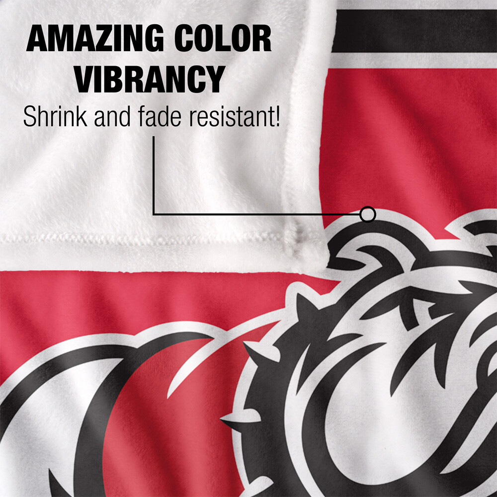 Gardner-Webb University Primary Logo Silky Touch Super Soft Throw Blanket