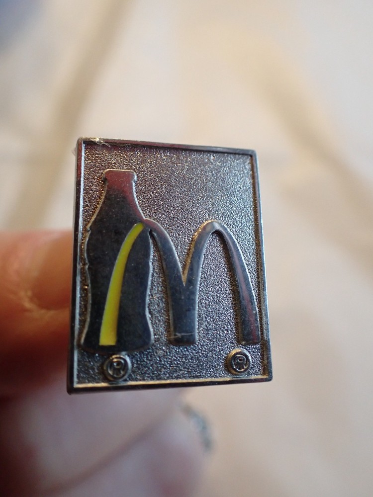 McDonalds Coca Cola Enamel Lapel Pin