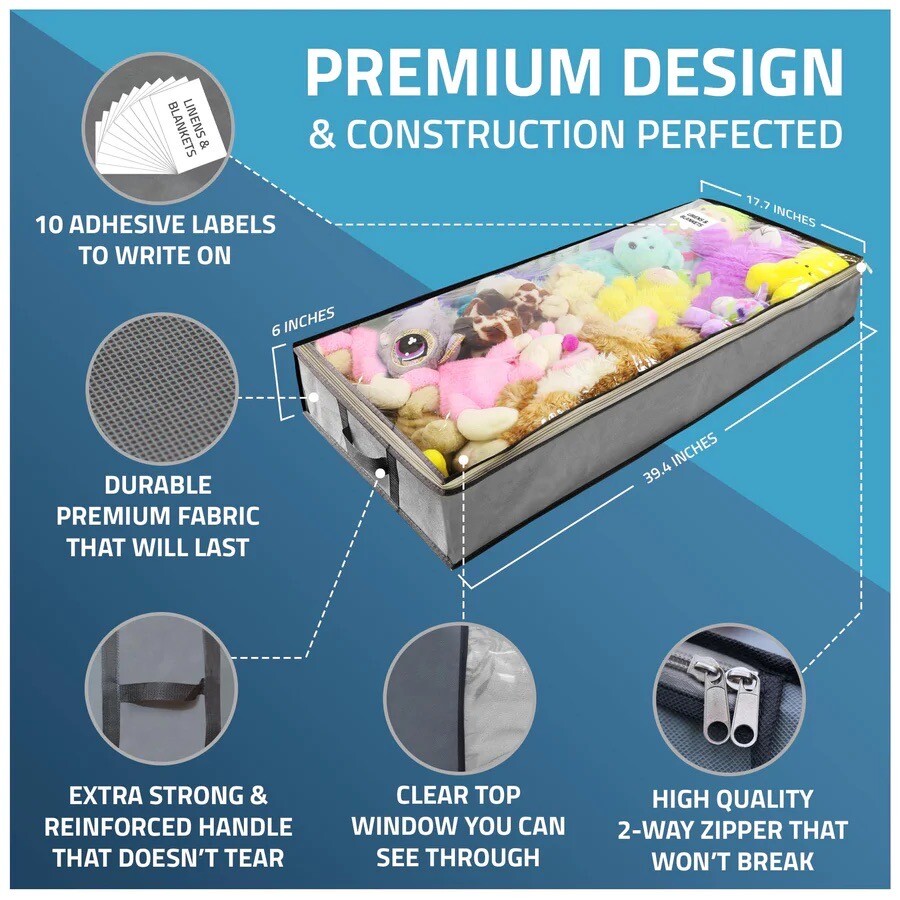 *Nest Neatly Smartcube Underbed Storage Bag