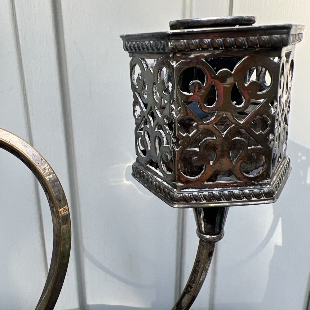 REED & BARTON 3 light Candelabras Quadruple Plated #17