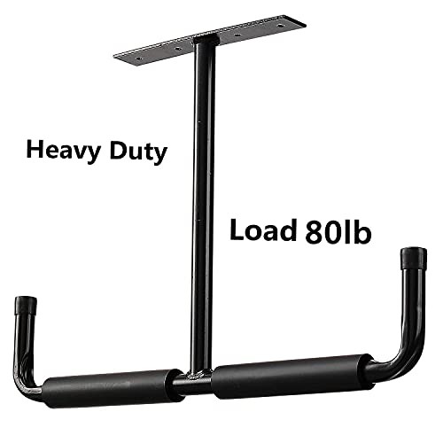 Overhead Garage Storage Hooks Rack Ceiling Mounted, Heavy Duty Utility Hooks