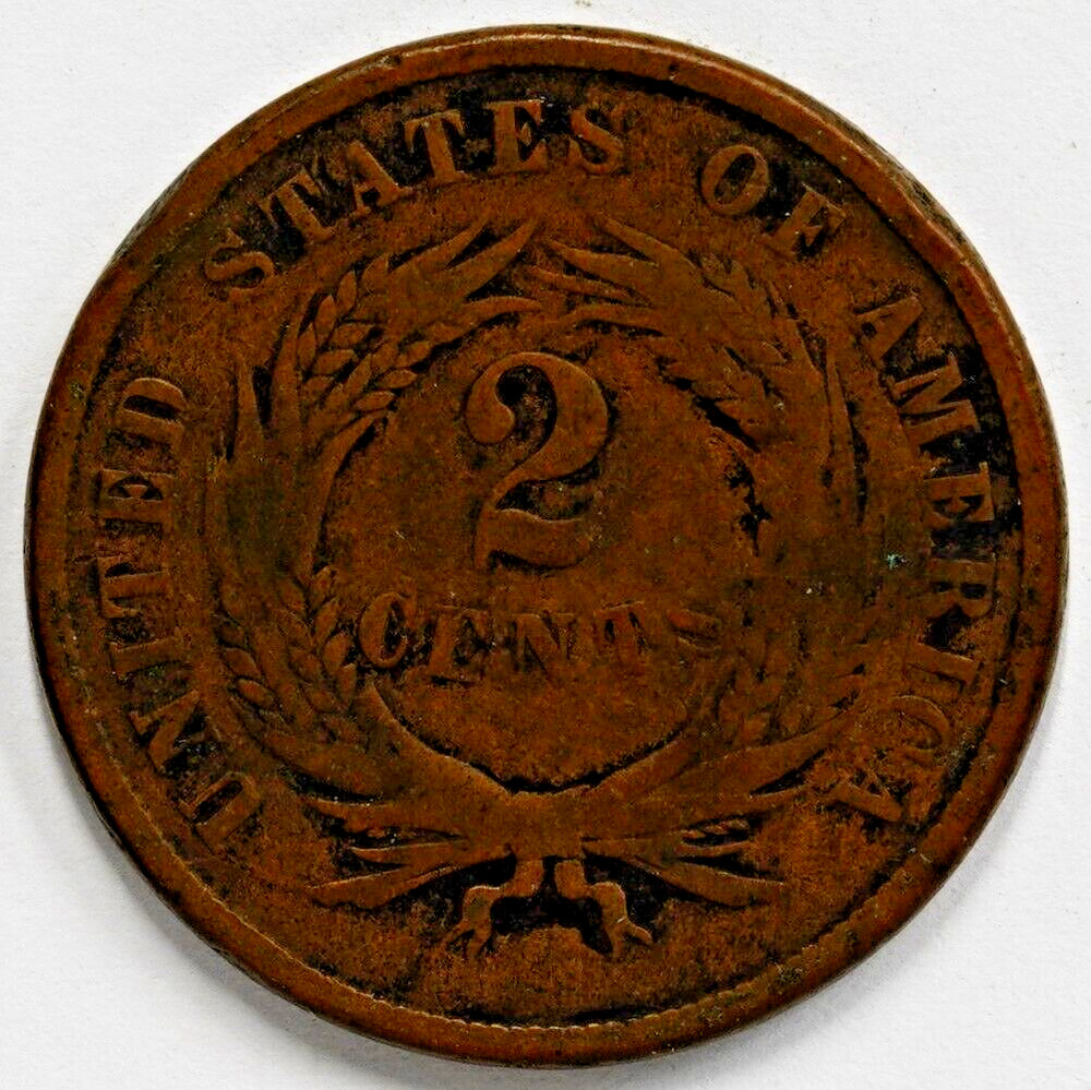 1865 2 Cent Piece