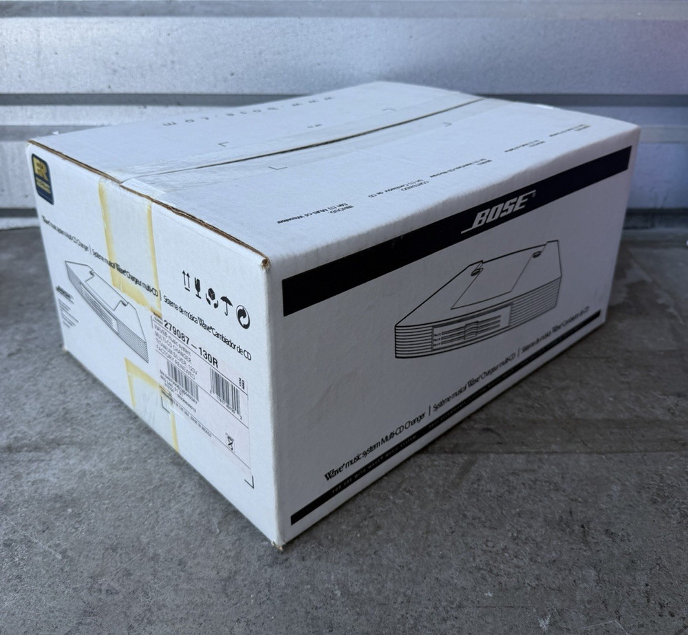 VTG Bose Wave Music System 3 Disc Multi-CD Changer 279087-130R Titanium Silver