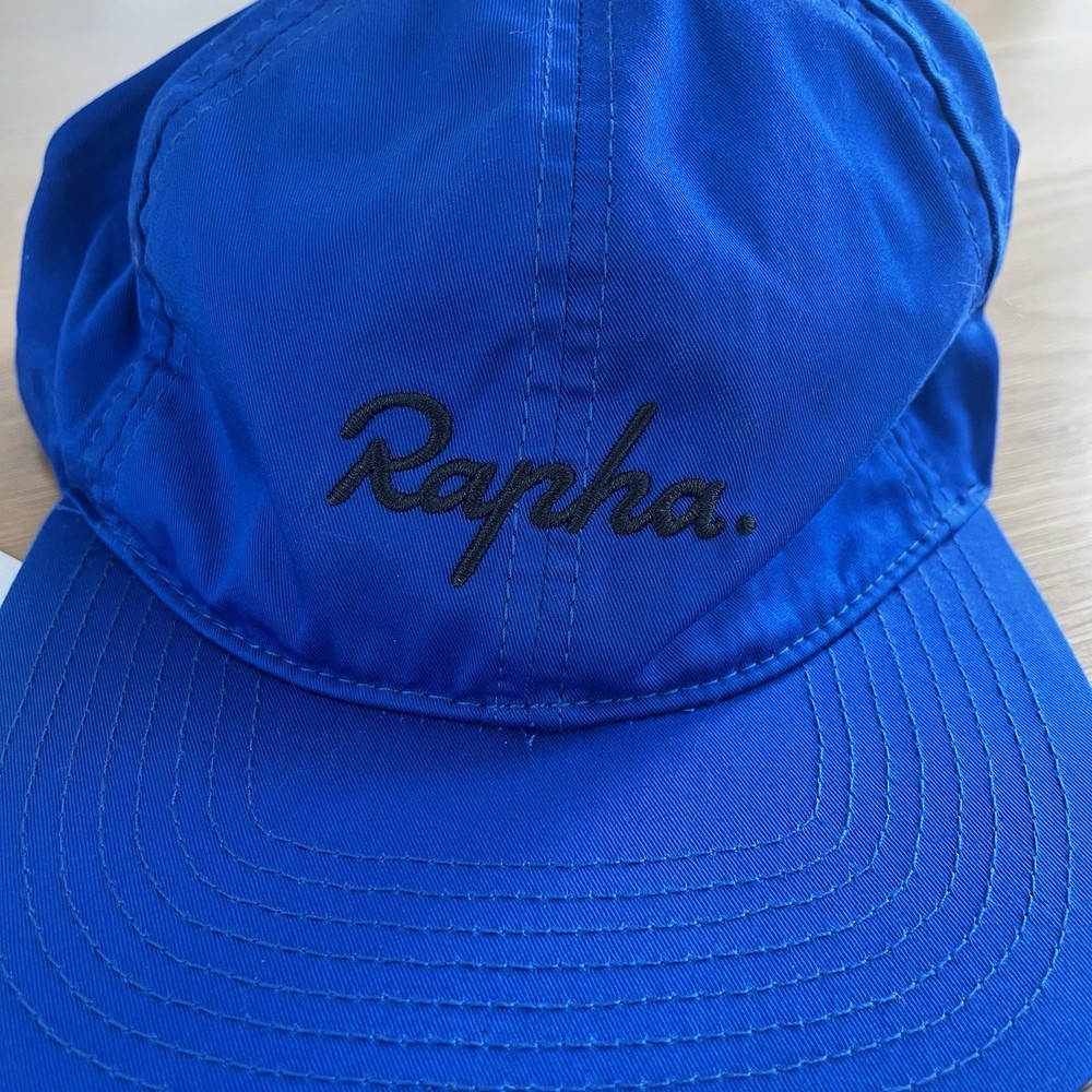 Rapha Trail 6 Panel Cap Hat Blue Limited Edition Miami One Size