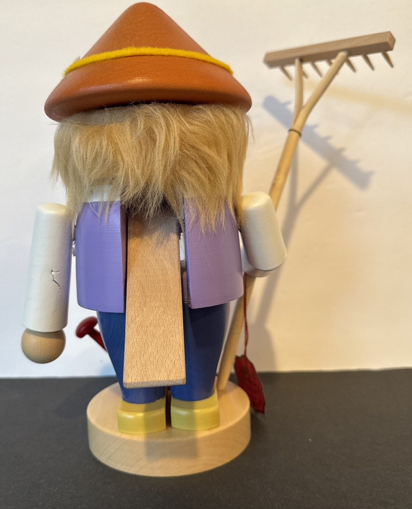 10" Steinbach TROLL GARDENER NUTCRACKER Numbered 6413