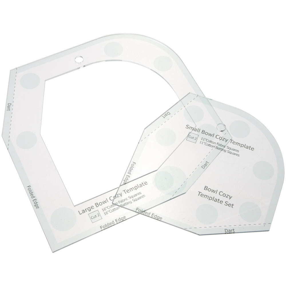 Bowl Cozy Templates Pattern Microwave Patchwork Ruler Sewing