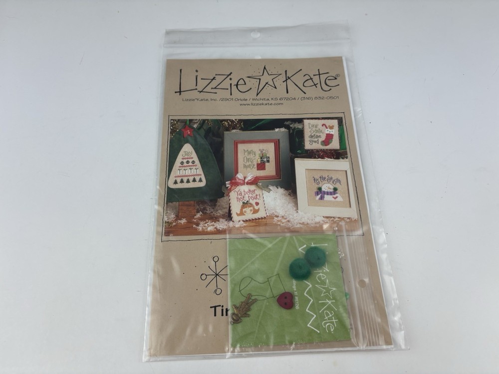 Lizzie Kate Tiny Tidings XI Counted Cross Stitch Pattern 5S