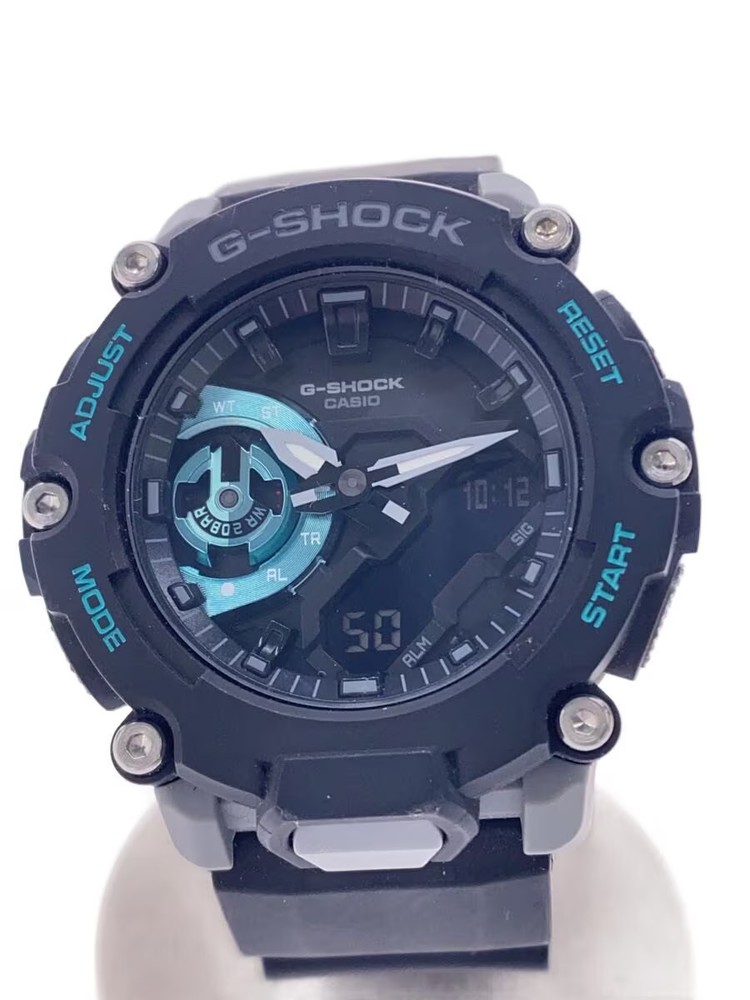 CASIO Quartz Wristwatch G SHOCK Digital Analog BLK BLK