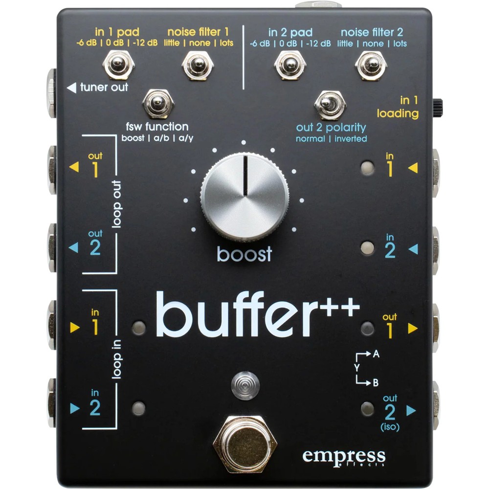 Empress Effects Buffer++ I/O Interface Pedal