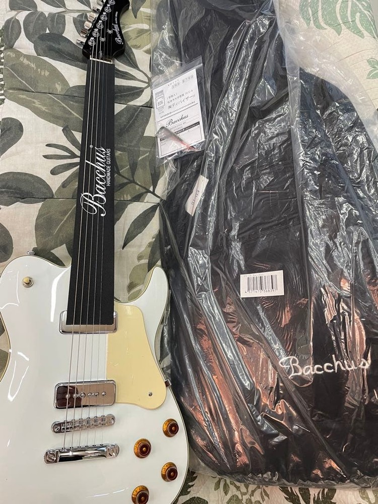 Bacchus BARON-STD/WH P90 Pickup with Case