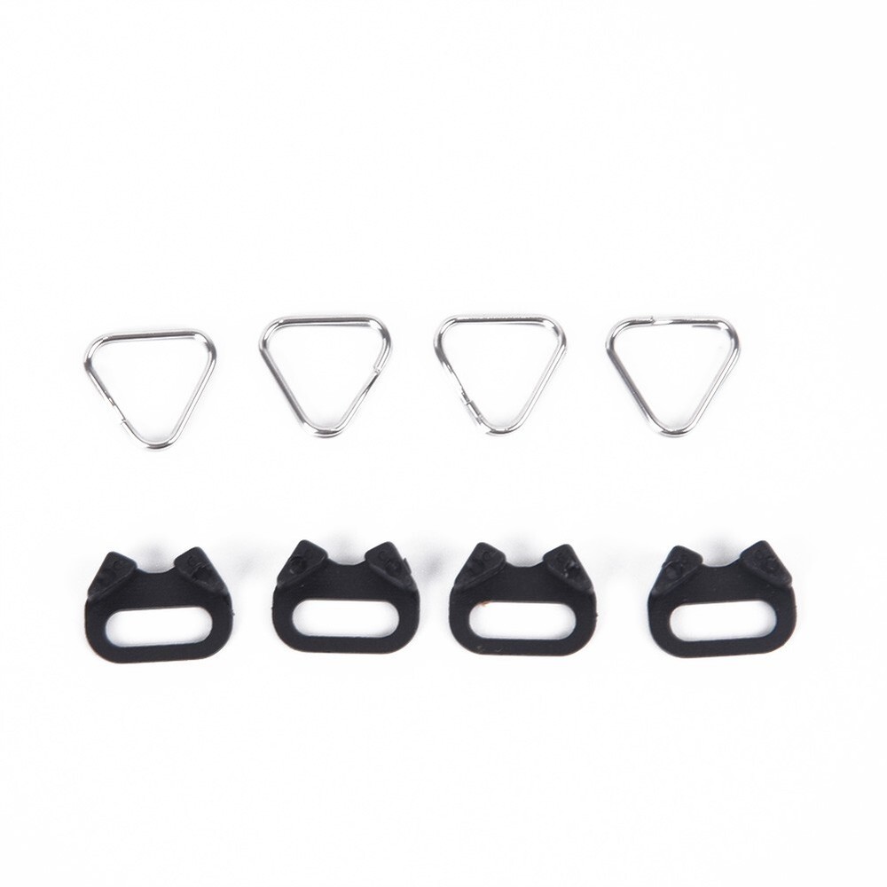 4pcs Triangular Split Rings For Camera Back Belt Strap Buckle Accessories New