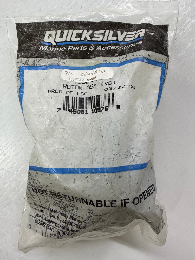Quicksilver 13524A6 V6 Rotor Assembly