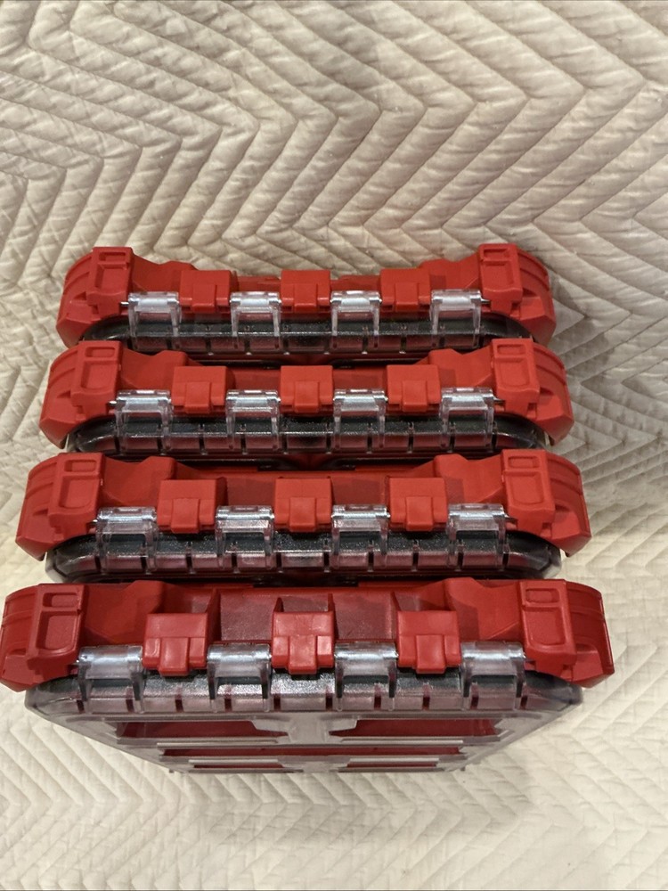 Opened Milwaukee 48-22-8436 PACKOUT Compact Low-Profile Tool Organizer