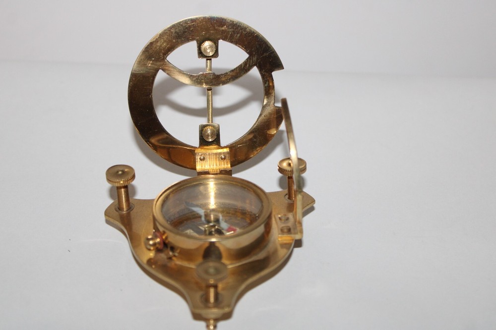 West London Sundial Compass Solid Brass