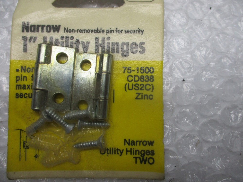 STANLEY 75-1500 CD838 NARRROW HINGES NSMP