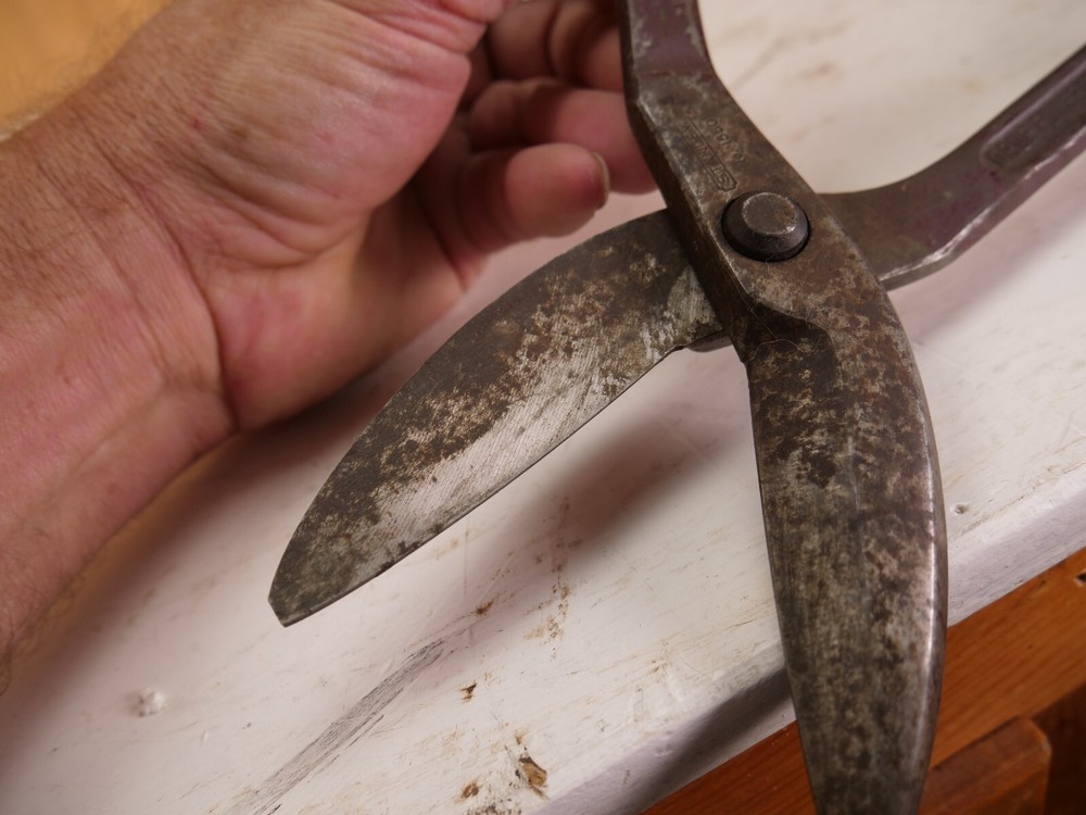 Vintage Stanley Tin Snips 1550 TESTED