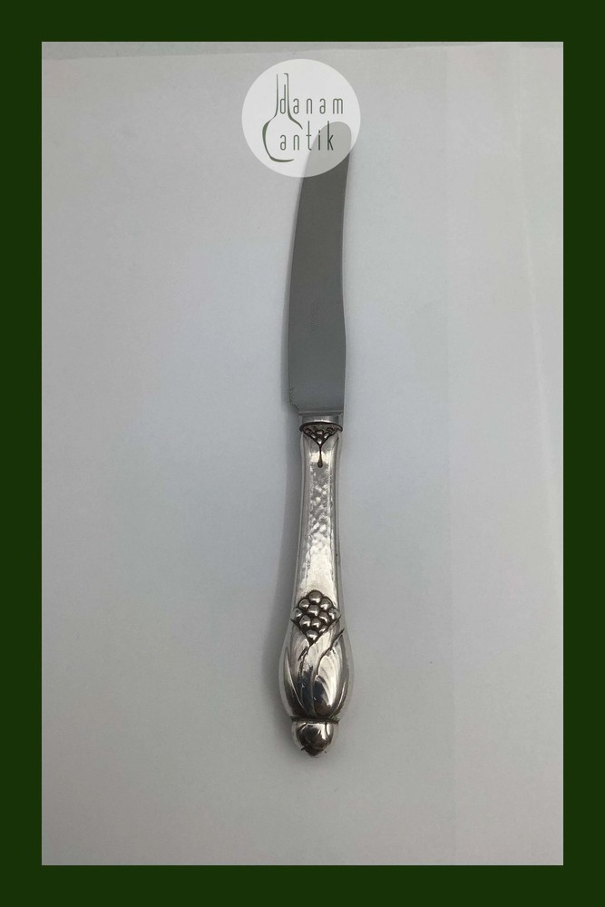 Evald Nielsen No 6 Silver Dinner knife