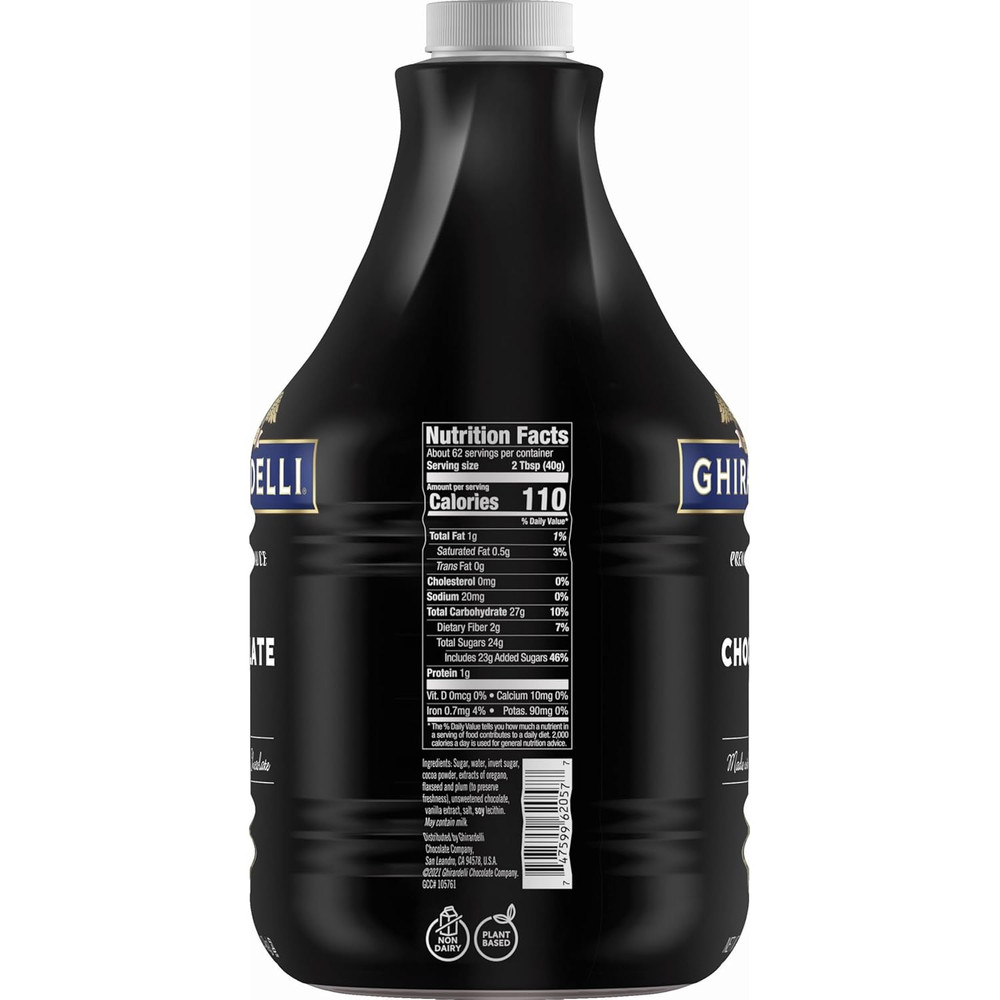 premium sauce chocolate net wt 5lb 7.3oz