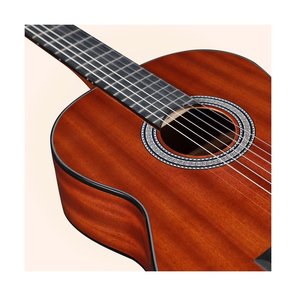 WINZZ 4/4 Classical Guitar, 39 Inch Full Size Nylon String Guitar for Beginne...