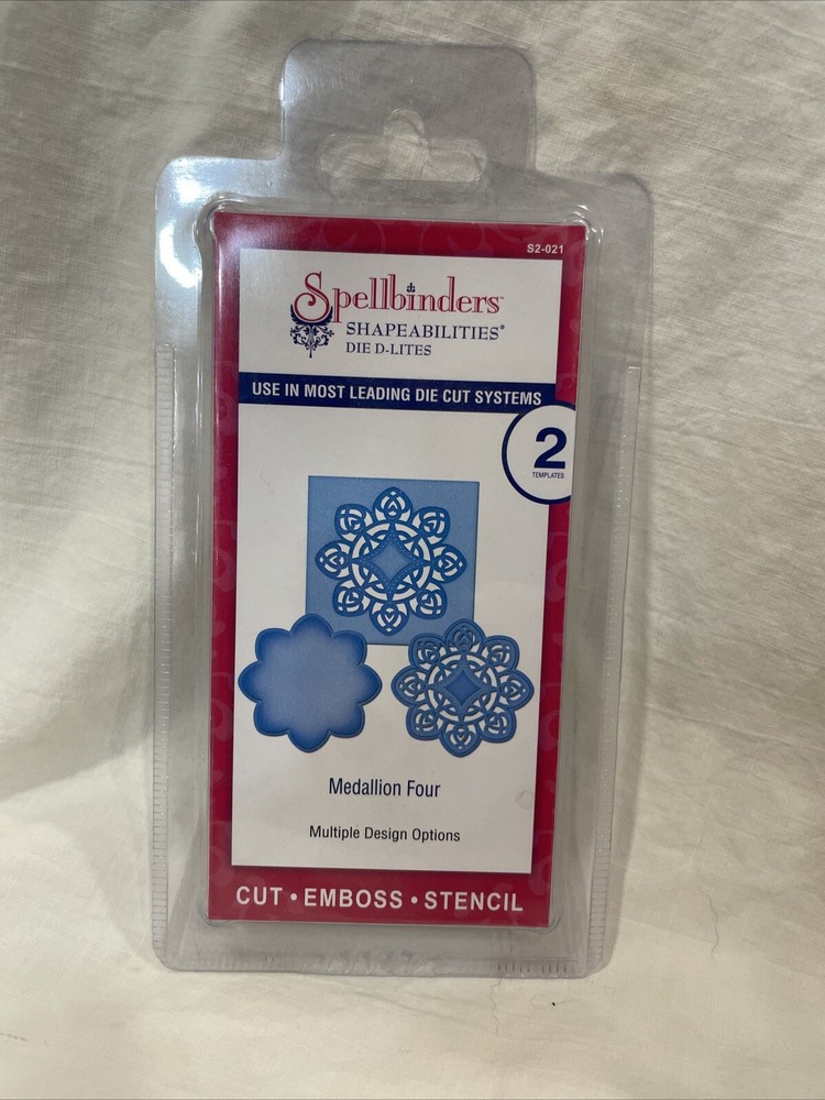 SPELBINDERS SHAPEABILITIES MEDALLION FOUR  S2-021 (SP06)