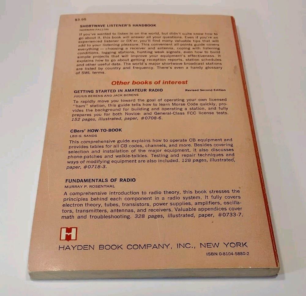 Shortwave Radio Listeners Handbook Norman Fallon