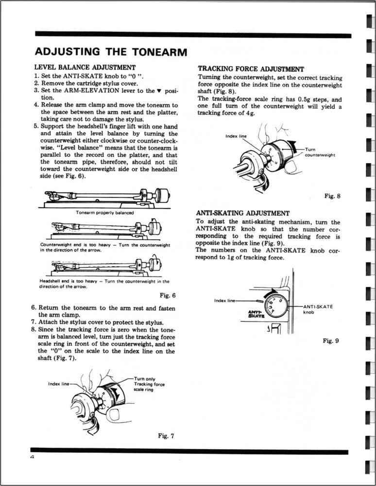 Pioneer PL-514 Turntable Owners Manual
