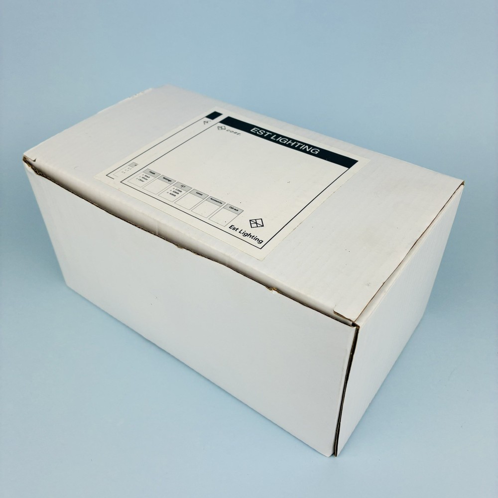 EST Core Hoop Smooth Frame 2.0 Recessed Twin White Adjustable Downlight