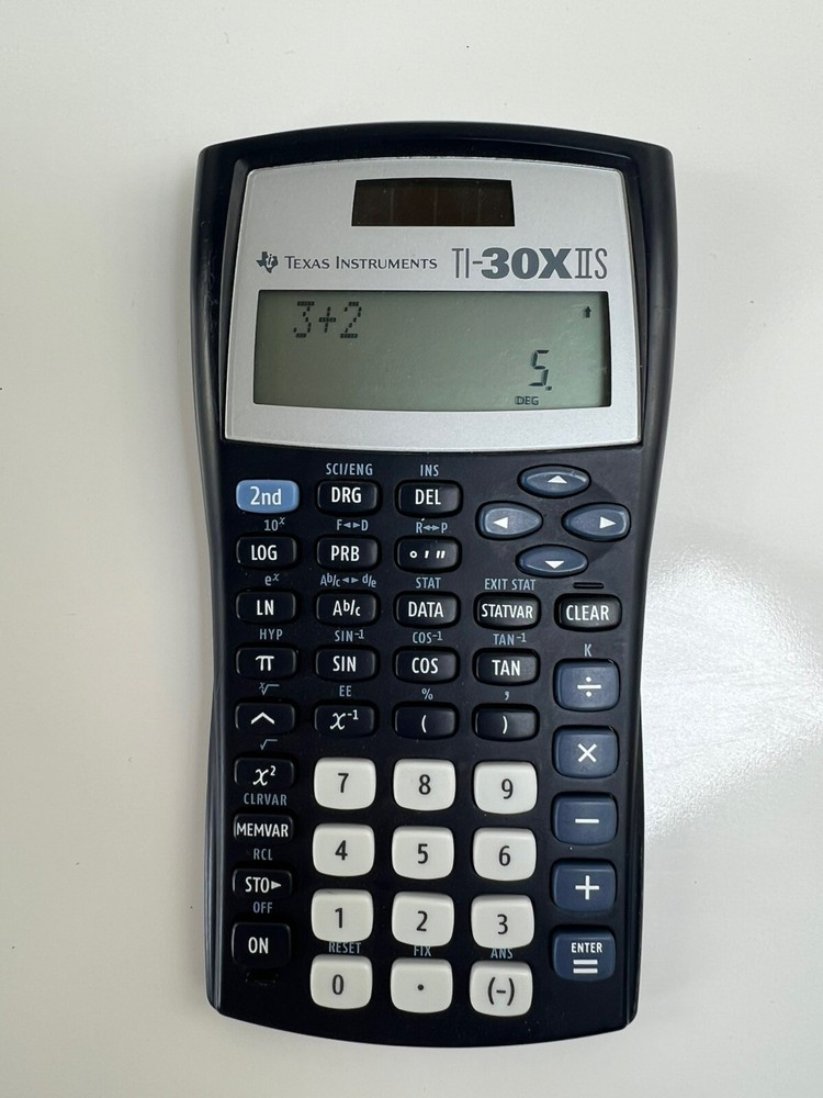 Texas Instruments Ti-30x IIS Scientific Calculator WORKS Replacement