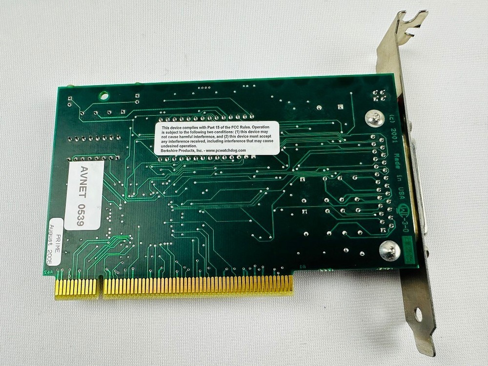 Berkshire Electronics 1130 PC Watchdog Timer System Board