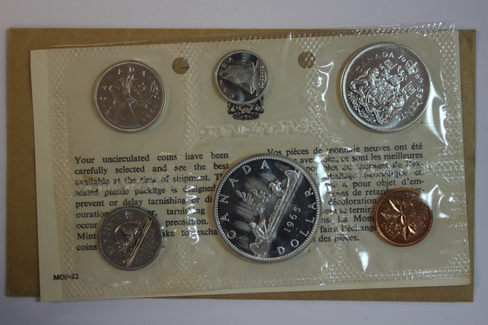 1965 Canada Proof Like Set In Original Mint Packaging Grade Mint State (NUM5778)