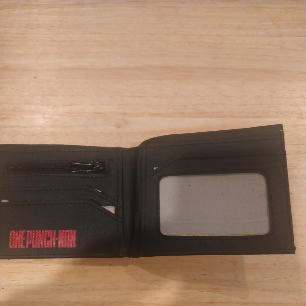 One Punch Man Logo Print Bi-Fold Wallet