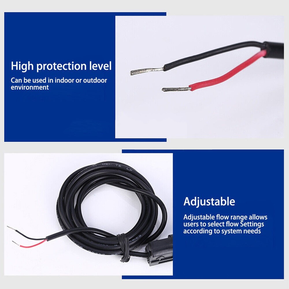 Water Paddle Flow Switch Flow Sensor for Heat Pump Water Heater Air Conditioner