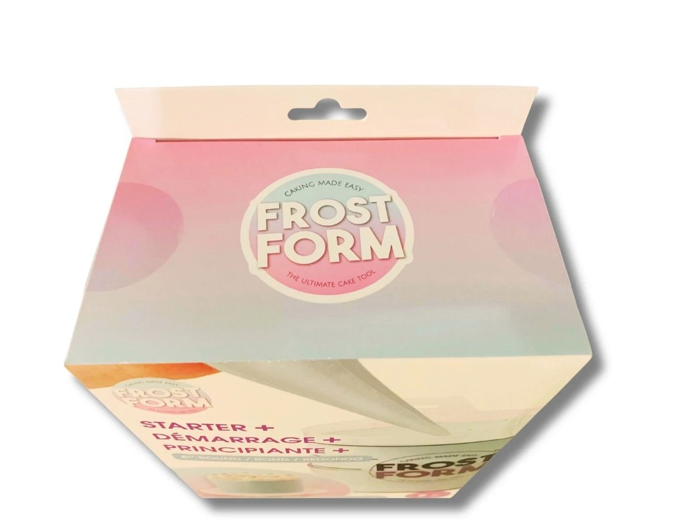 Frost Form Stencil Liners – 4 Patterns (2 Sets) – Cake Decorating Templates